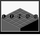 Lingo title screen for GameBoy